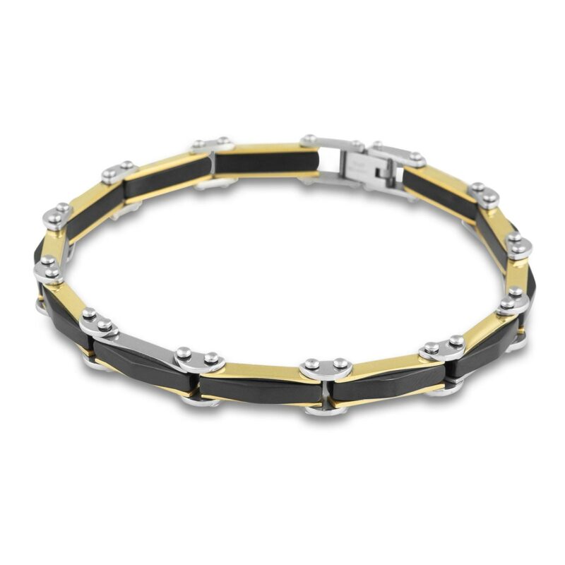 (MBR016) 18 Tone Mens Bracelet