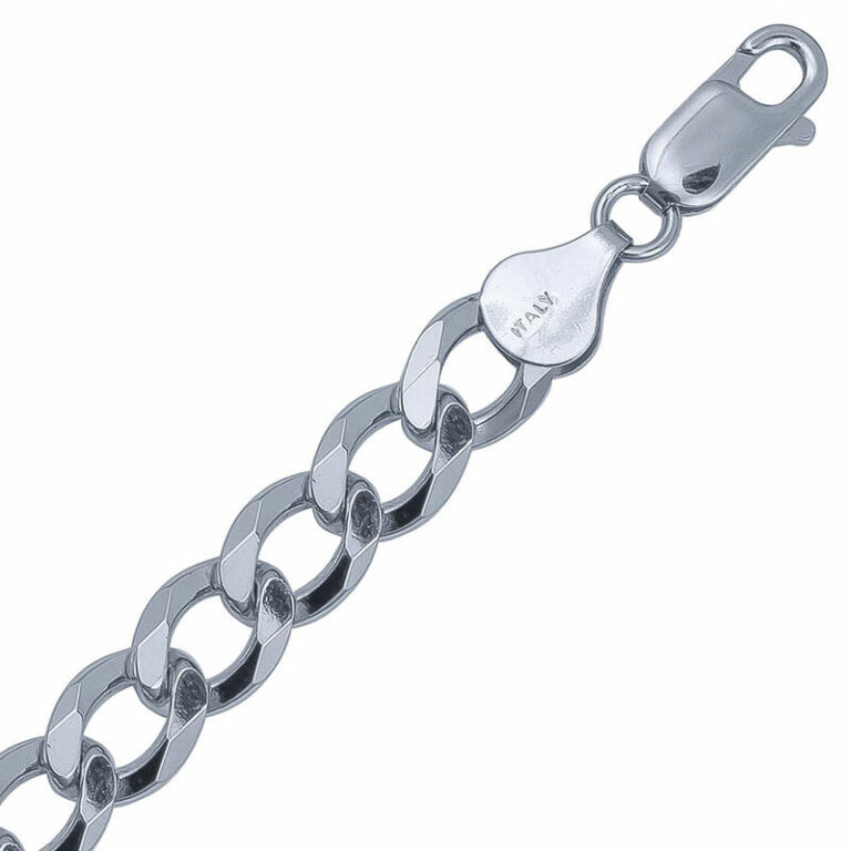 Plain Curb Chains - TJD Silver