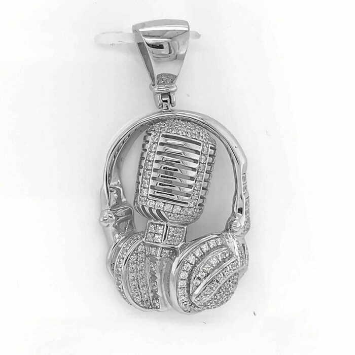 IcedOut Pendants TJD Silver