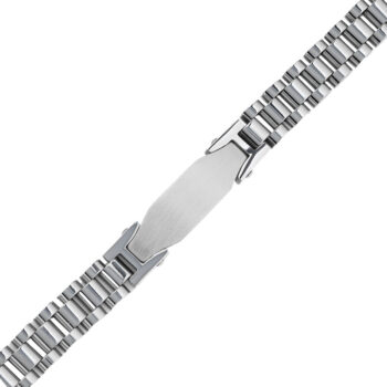 (MBR053S) Stainless Steel ID Bracelet